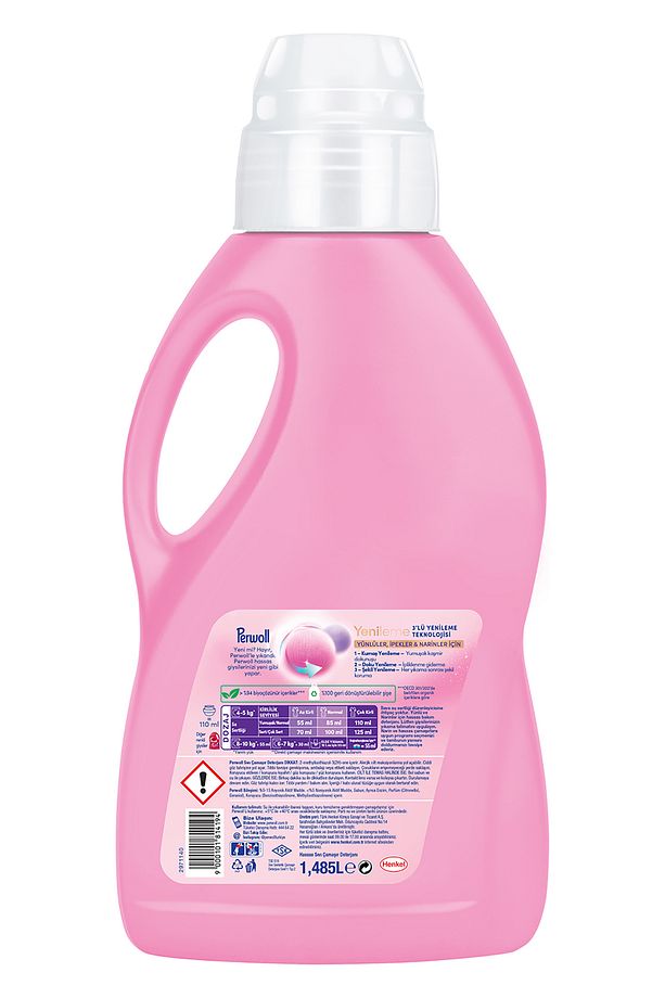 Yünlü ve İpekli Kumaşlar İçin Sıvı Deterjan 1.485L x2 – 54 Yıkama Hassas Temizlik & Yumuşaklık - 3