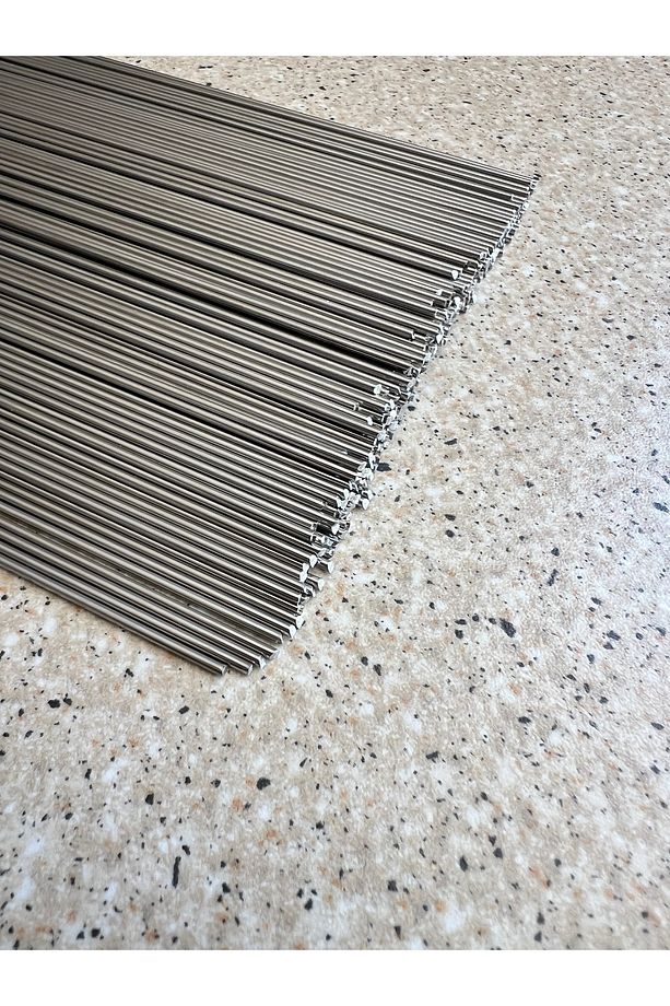 3.20 Mm – 50 Cm Paslanmaz Krom/çelik Çubuk Tel (5 ADET) Yüksek Korozyon Direnci Ve Güçlü Yapı - 8