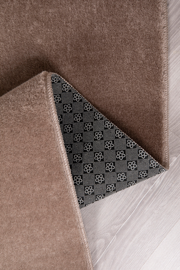 Soft Puffy Plush - Non-Slip Based Decorative Carpet Runner Mink - 7