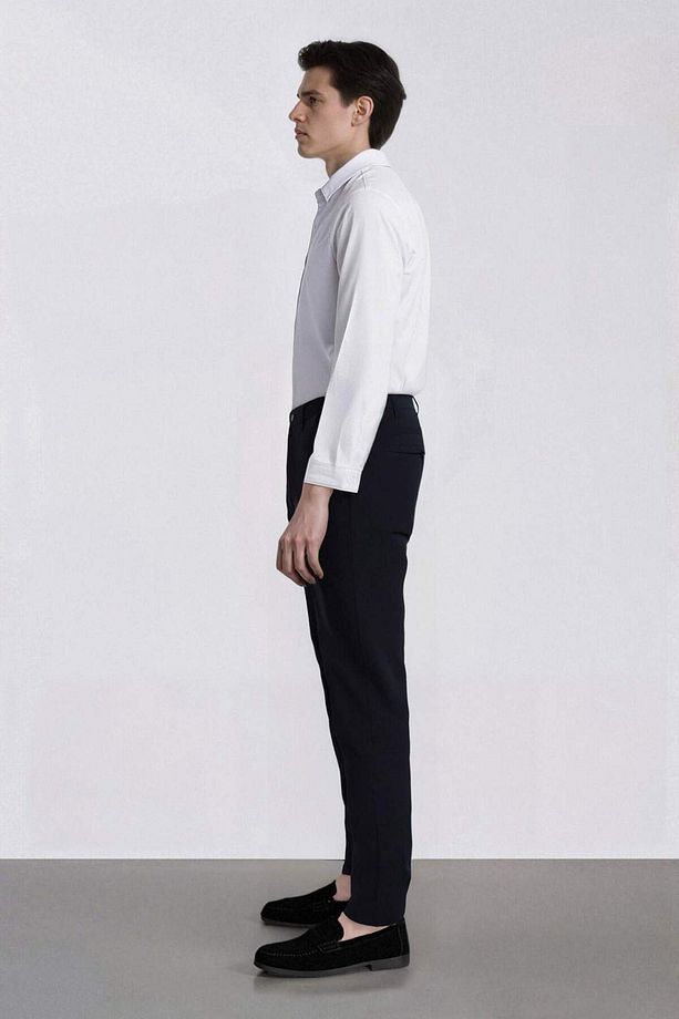 DeFactoFit Slim Fit Dar Kesim Standart Paça Esnek Multifonksiyonel Dokuma Sporcu Pantolon D9247AX25S - 5