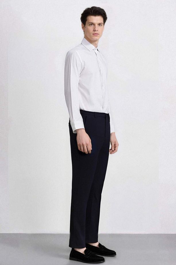 DeFactoFit Slim Fit Dar Kesim Standart Paça Esnek Multifonksiyonel Dokuma Sporcu Pantolon D9247AX25S - 4