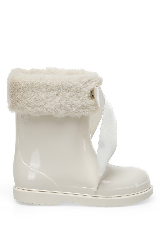 W10258 Bımbı Soft Krem Kız Çocuk Yağmur Çizmesi - 1