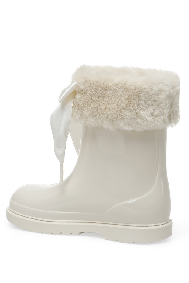 W10258 Bımbı Soft Krem Kız Çocuk Yağmur Çizmesi - 7