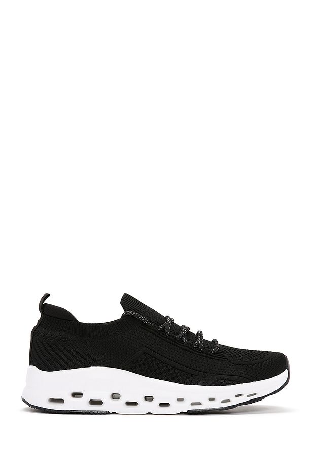 Zero Erkek Siyah Bağcıklı Kalın Tabanlı Sneaker 24sfd69316f - 1