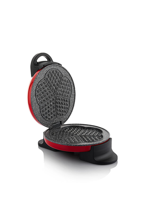 صانعة الوافل السريعة - أحمر - 8