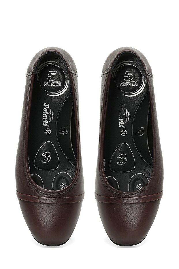 104533.Z3PR Bordo Kadın Topuklu Ayakkabı - 4