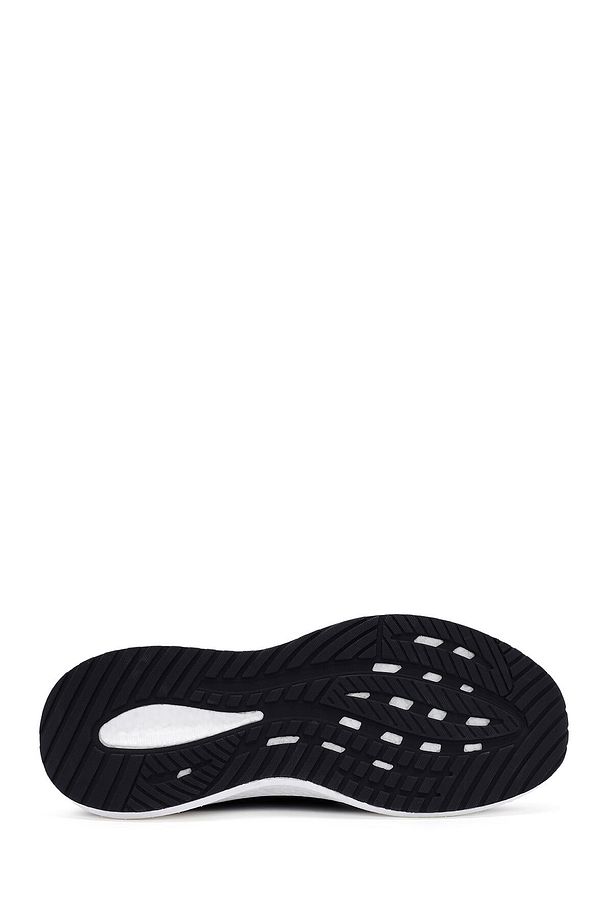 Zero Erkek Mavi Bağcıklı Kalın Tabanlı Kumaş Sneaker 24sfd69246f - 4