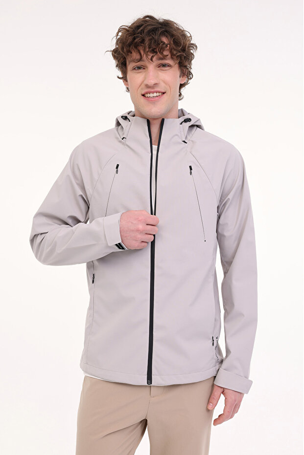 ML 8 HW2770 5FX Bej Erkek Yağmurluk - 1