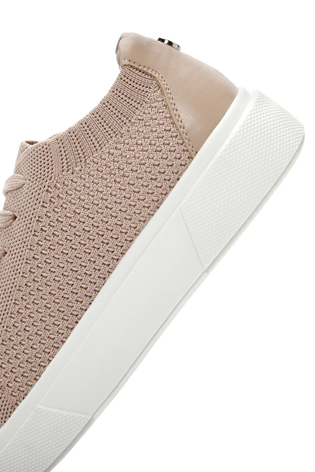 Zero Kadın Krem Sneaker 24sfd43146f - 7