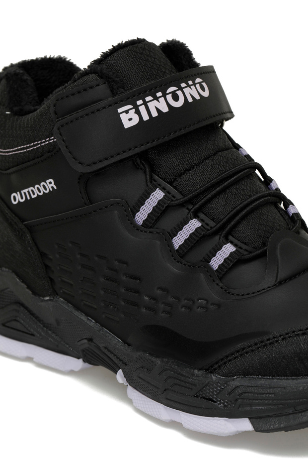 SAFTA F 3PR - Černé dívčí boty do přírody - 7