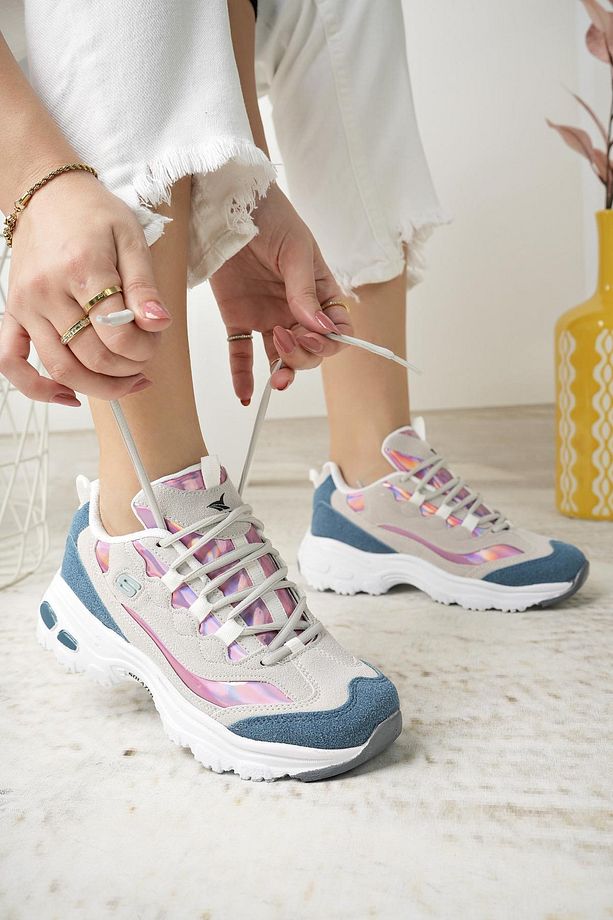 049 Taş Anatomik Memory Foam Kadın Sneakers - 1