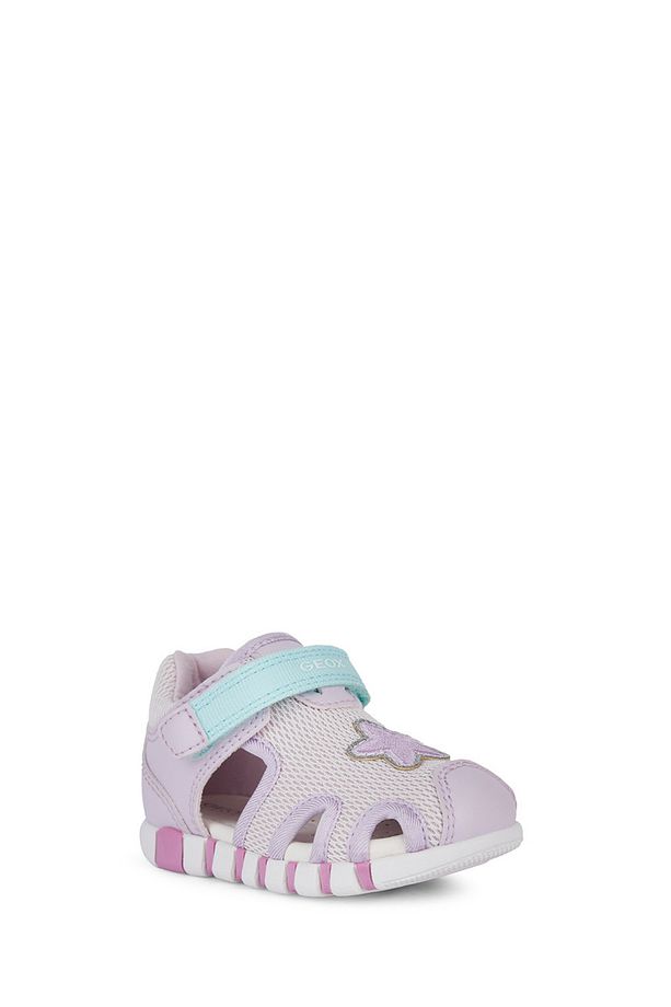 Kız Bebek Pembe Lupidoo Bantlı Deri Sandalet B4517b01454c8842 - 2