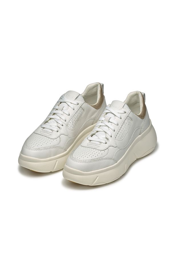 Kadın Beyaz Nebula 2.0 X Kalın Tabanlı Bağcıklı Deri Sneaker D45nhb046nfc1000 - 3