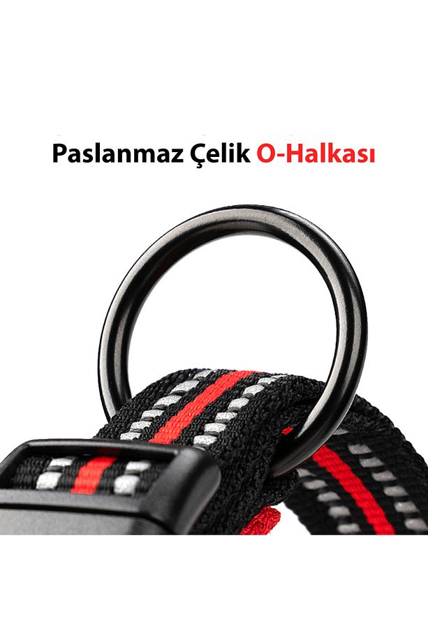 Yumuşak Süngerli, Mesh Neon Sarı Boyun Tasması - 6
