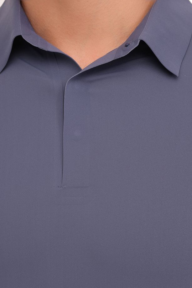 ML HEST 12C-QA1001 4FX GRI Erkek Kısa Kol T-Shirt - 4