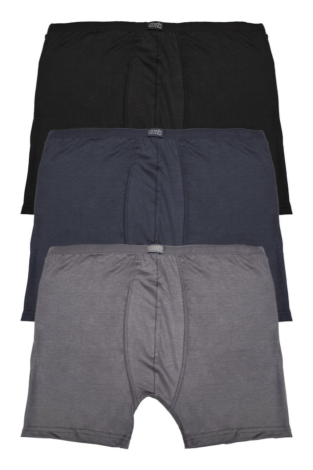 3'lü Erkek Bambu Boxer - 2