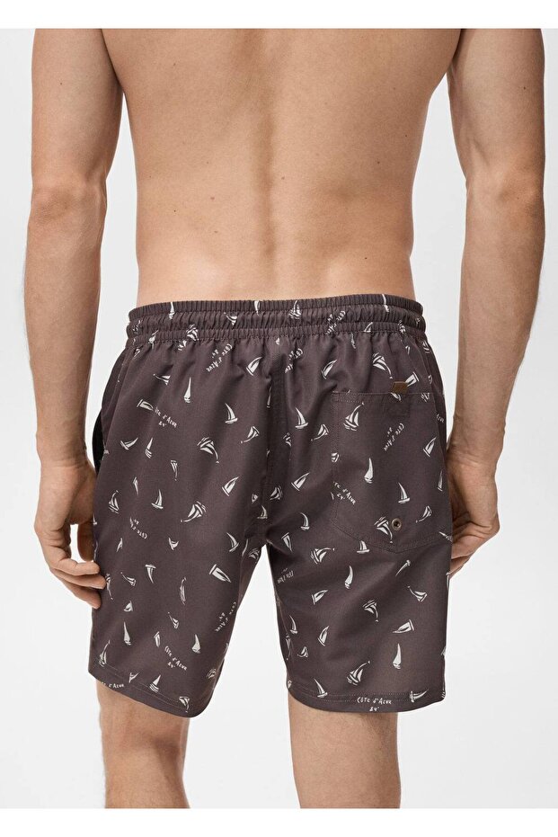 Yelken desenli mayo - 6