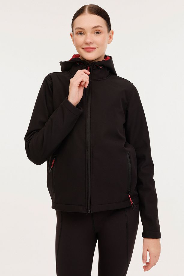 WB BASIC 5GF748 4PR Siyah Kadın Softshell - 1