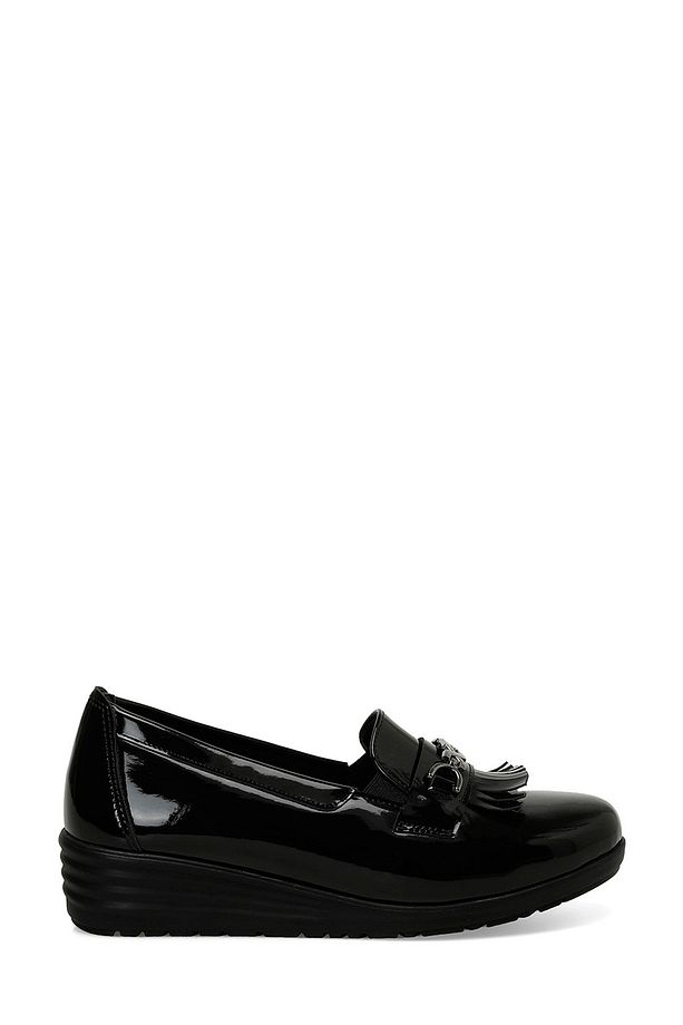 166561.RZ4PR Siyah Kadın Loafer - 1