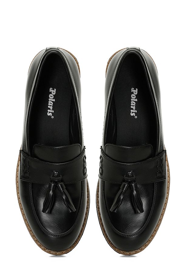 324011.Z 4PR Siyah Kadın Loafer - 4