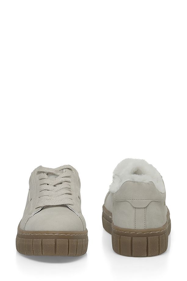 324521.Z 4PR Bej Kadın Sneaker - 5