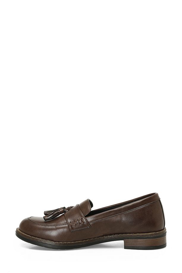 324011.Z 4PR Taba Kadın Loafer - 3