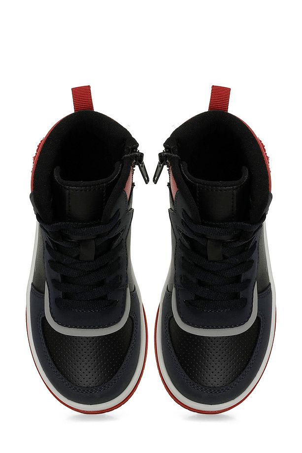 PATCH.P4PR Lacivert Erkek Çocuk High Sneaker - 4
