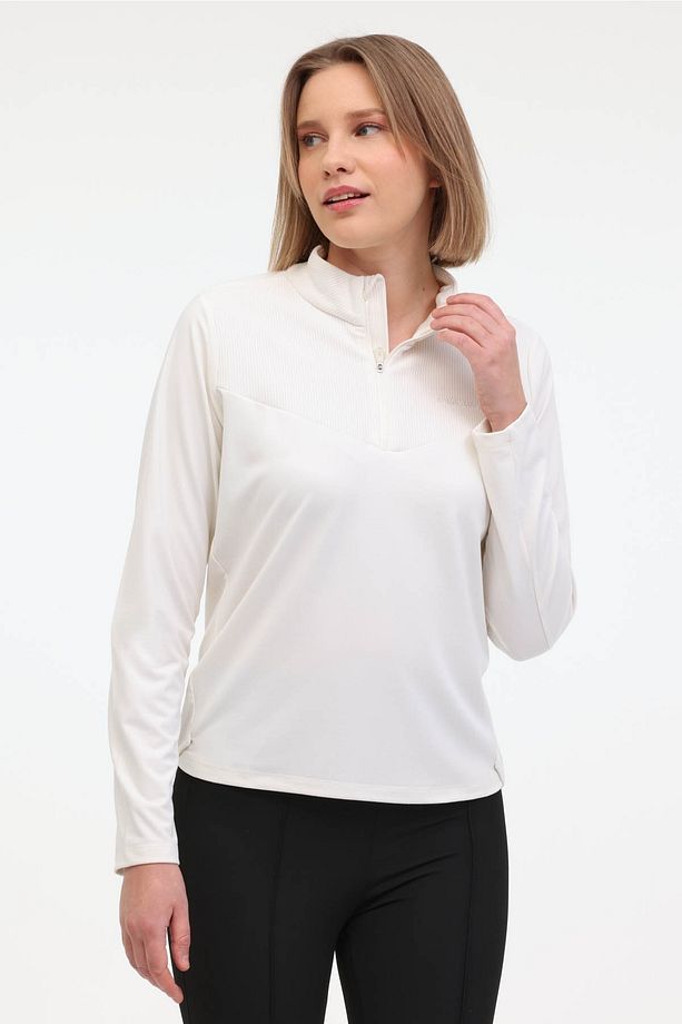 WL AURORA 7OTD-02W 4PR Ekru Kadın Sweatshirt - 1