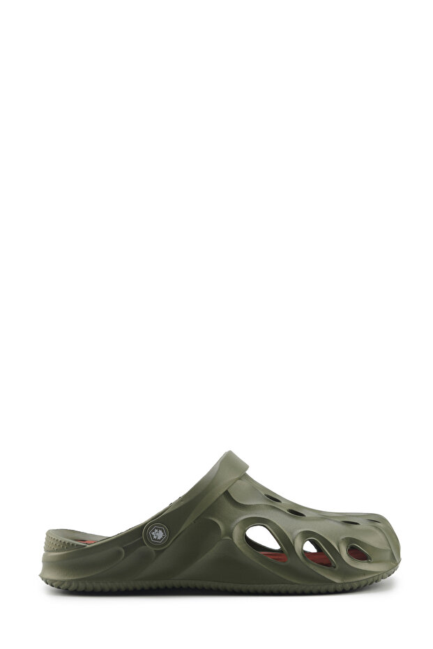 Maddox 5Fx Khaki Men's Sabo Slippers