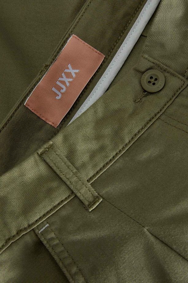 Jxmaddy Rlx Ctn Hw Shorts Yeşil Kadın Şort - 4