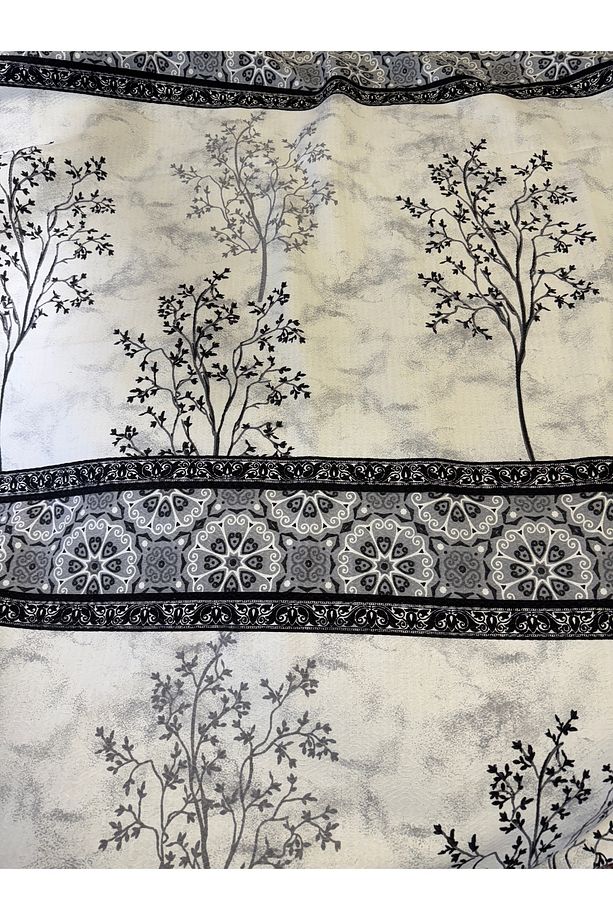 Bordür Desen Baskılı 150x240 Cm. Tek Kişilik Tek Pike - 7