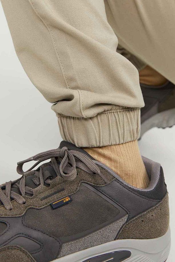 Jpstgordon Jjdave Jogger Ekru Erkek Pantolon - 4