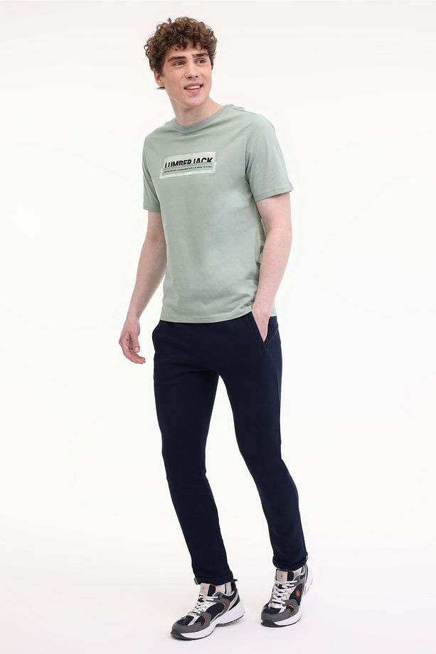 ML ASAHI 11TRV26 5FX Yeşil Erkek Kısa Kol T-Shirt - 3