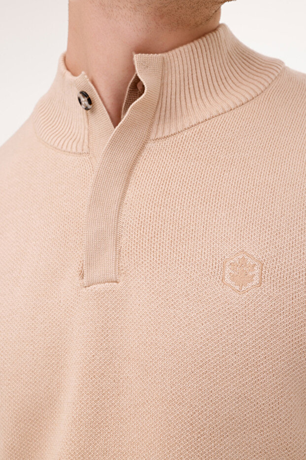 ml Rassa 58csl506 4pr Bej Erkek Uzun Kol Triko - 4