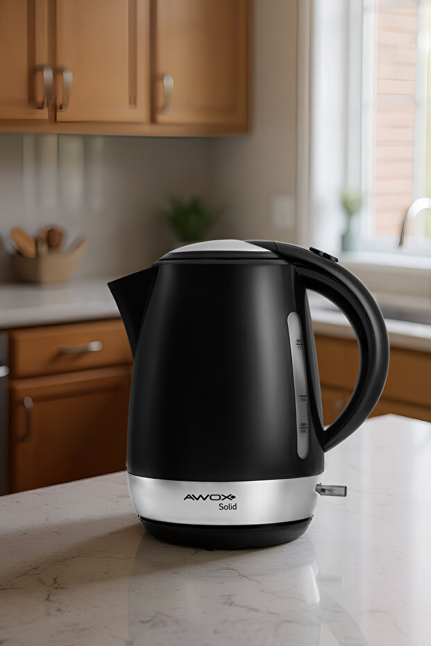 Solid Gizli Rezistans Su Isıtıcı Siyah - 1