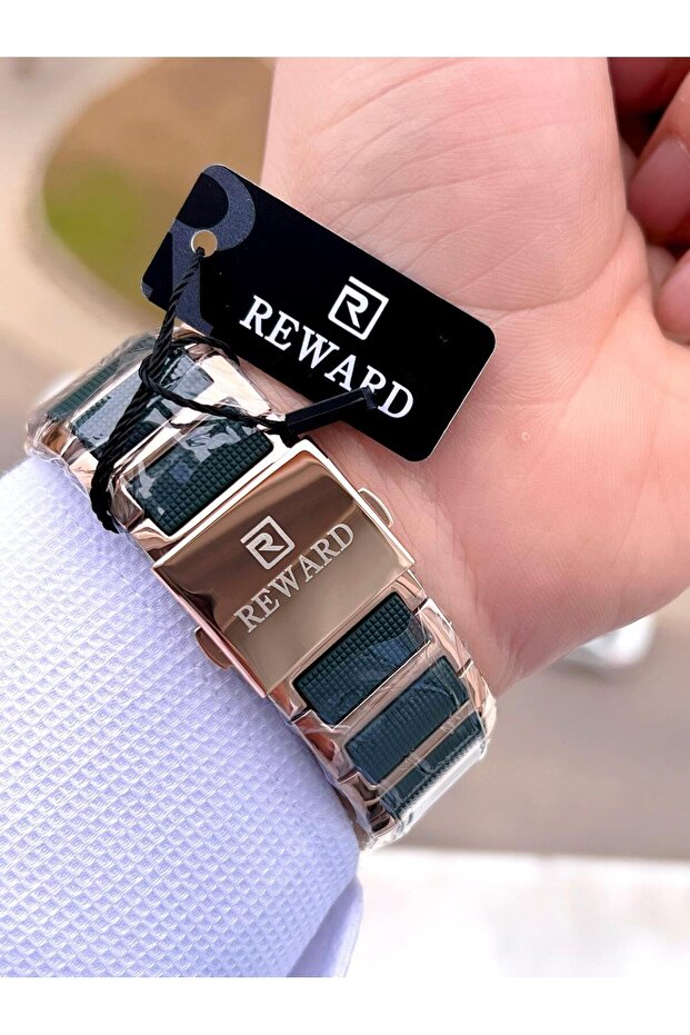 ساعة يد رجالية من الفولاذ المقاوم للماء لمدة عامين مع وظائف داخلية مقاومة للماء حتى 5 ATM E140 - 5