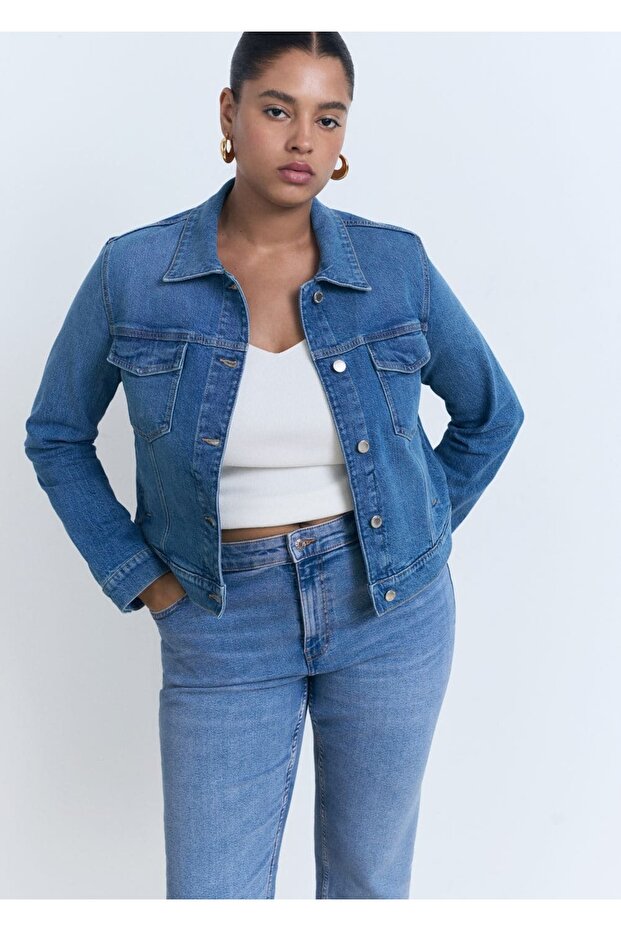 Sienna flare crop jean pantolon - 5