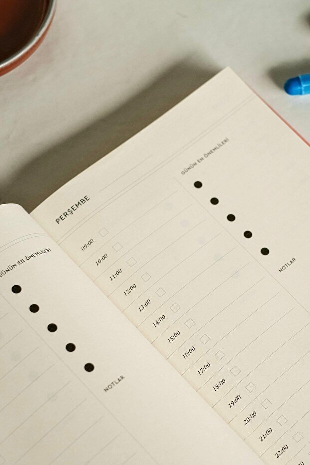 Plan Tarihsiz Ajanda - 8