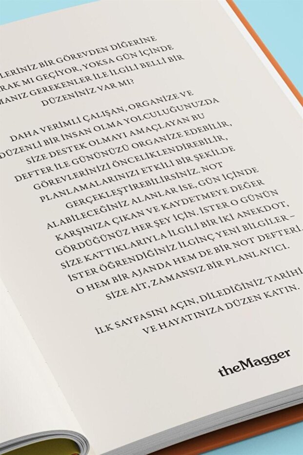 Plan Tarihsiz Ajanda - 4