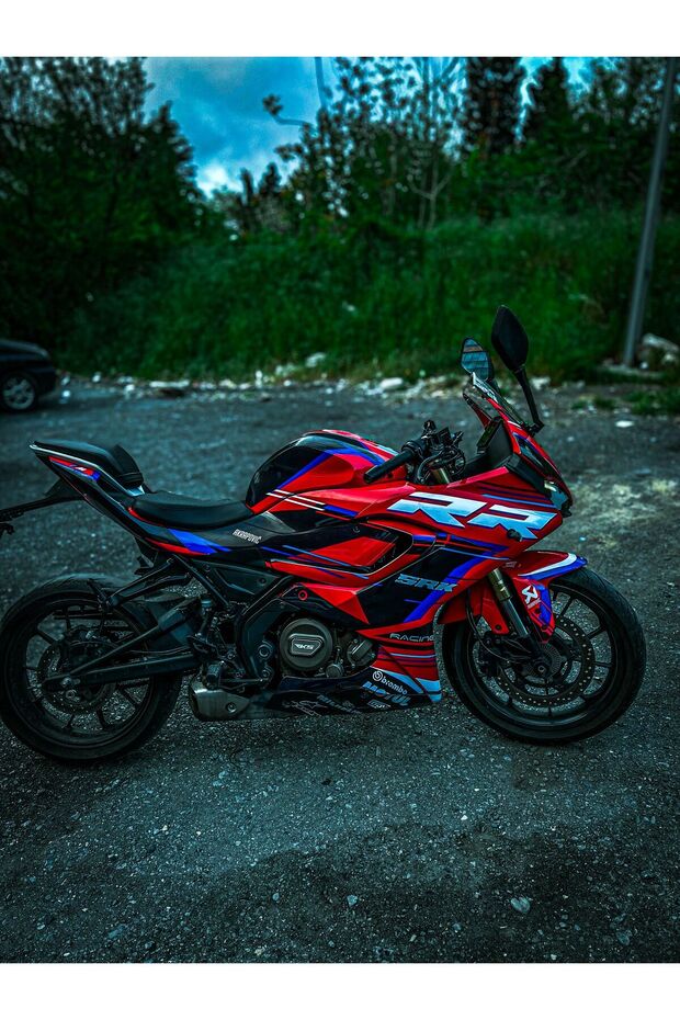 Rks Srk 125-250R Bmw Rr Graphic Kit Sticker Set