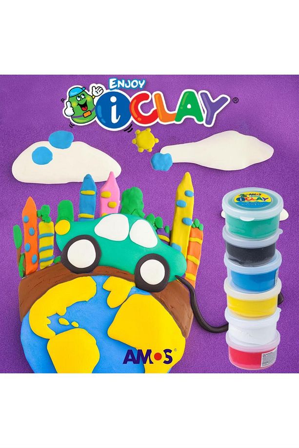 I-clay Proje Hamuru - 6lı Set - 1