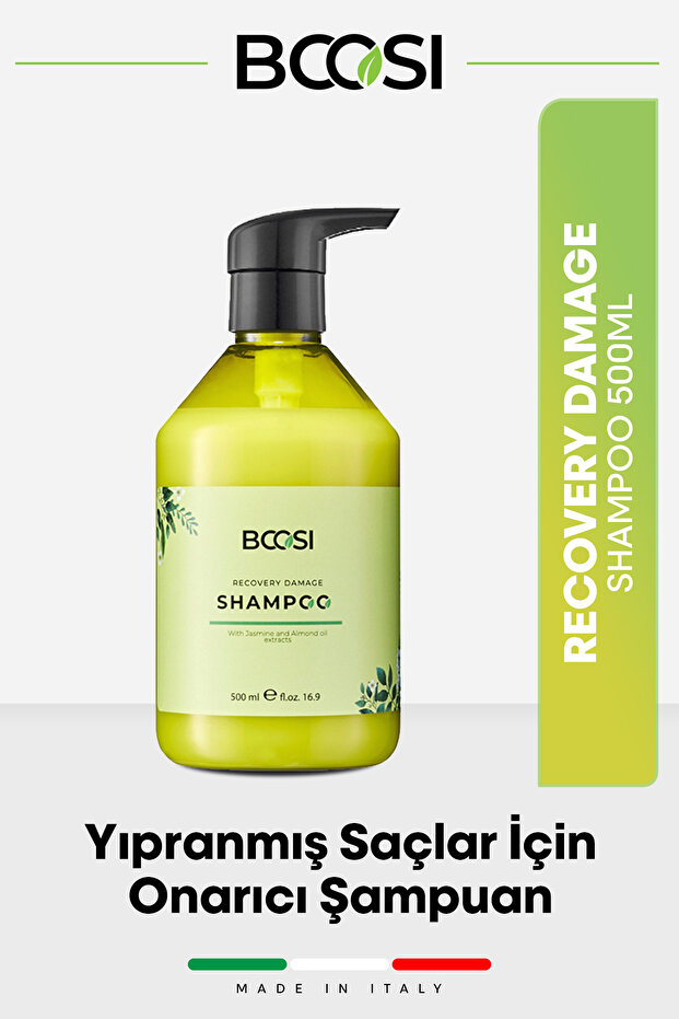 Recovery Damage Yıpranmış Saçlar İçin Onarıcı Şampuan 500ml - 1