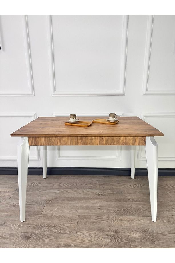 Mutfak Masası MDF Sabit 70 X 110 Yemek Masası MDF Çalışma Masası - 6