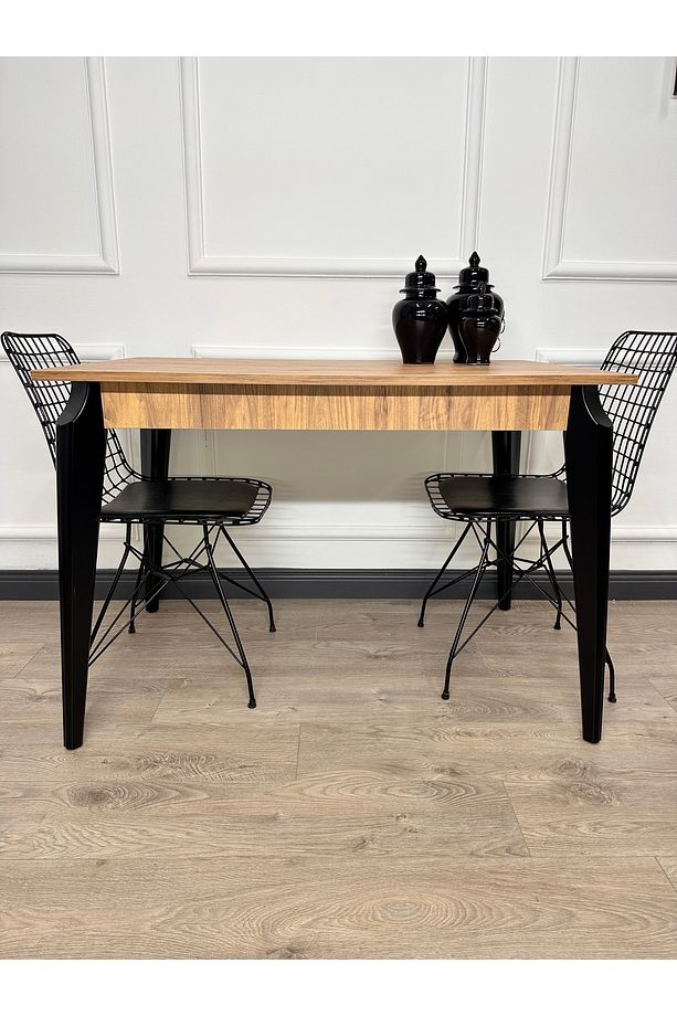 Mutfak Masası MDF Sabit 70 X 110 Yemek Masası MDF Çalışma Masası - 3