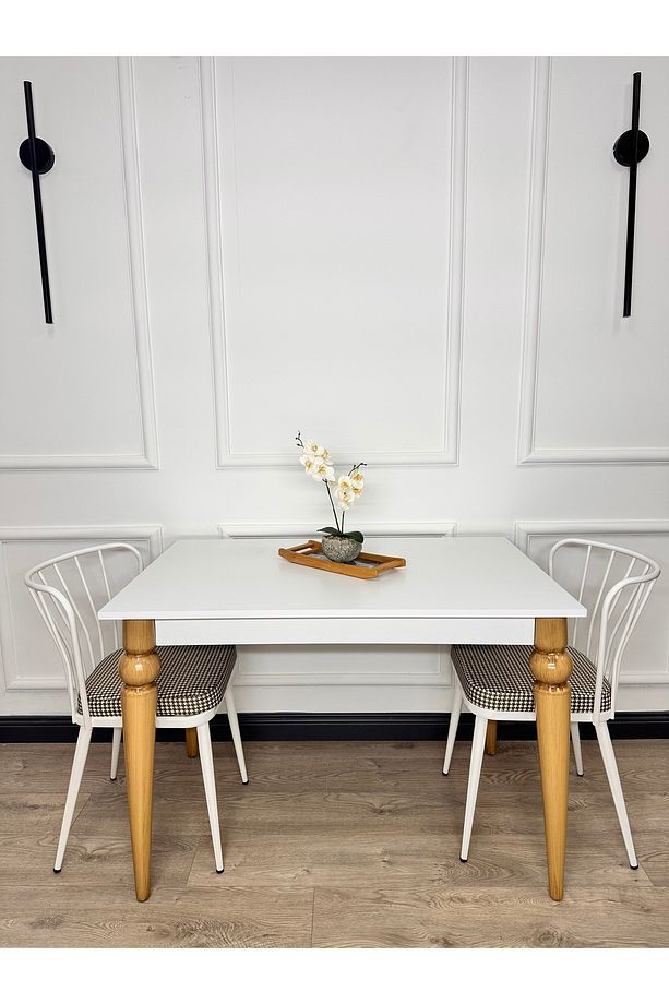 Mutfak Masası MDF Sabit 70 X 110 Yemek Masası MDF Çalışma Masası - 1