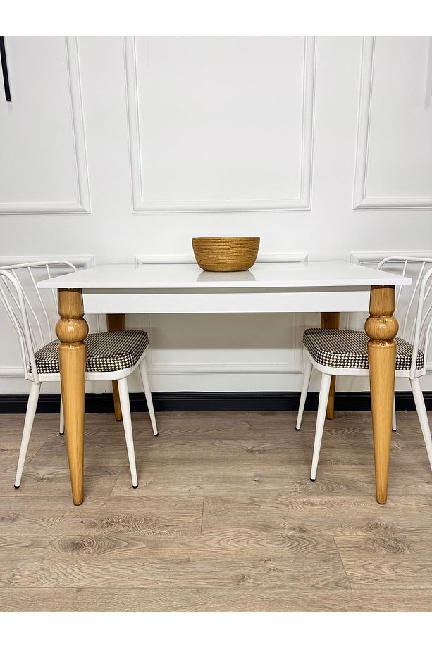 Mutfak Masası MDF Sabit 70 X 110 Yemek Masası MDF Çalışma Masası - 5