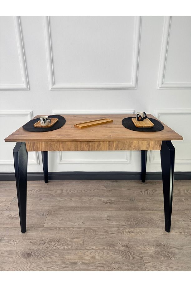 Mutfak Masası MDF Sabit 70 X 110 Yemek Masası MDF Çalışma Masası - 1