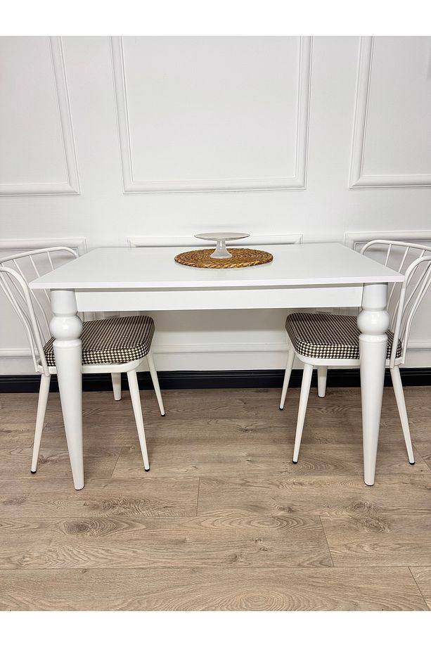 Mutfak Masası MDF Sabit 70 X 110 Yemek Masası MDF Çalışma Masası - 5