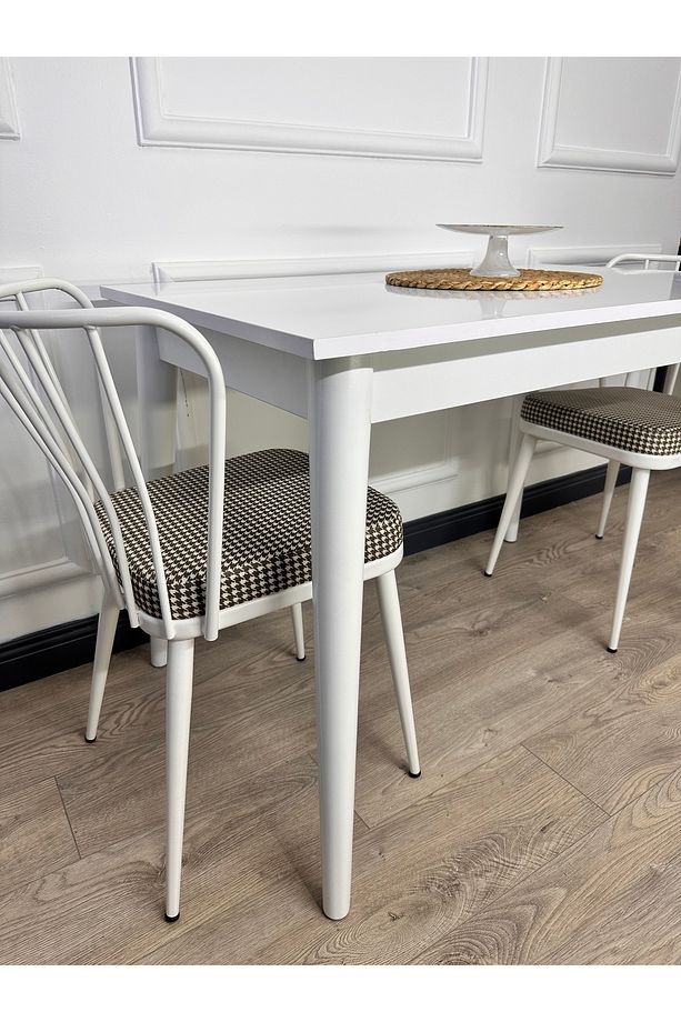 Mutfak Masası MDF Sabit 70 X 110 Yemek Masası MDF Çalışma Masası - 3