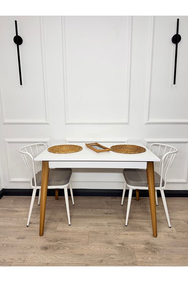 Mutfak Masası MDF Sabit 70 X 110 Yemek Masası MDF Çalışma Masası - 1